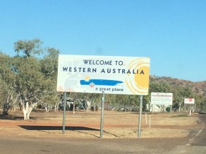 Our last State for this trip - sorry Tassie!