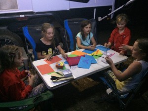 With our friends the Louther family