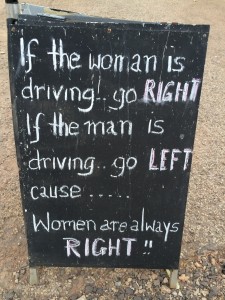 Edith Falls Campground - oh so true!!